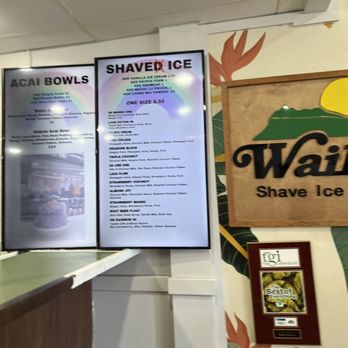 Wailua Shave Ice - Menu - Shaved Ice Near Me - Kapaa, Hawaii Wailua Shave Ice - Menu - Shaved Ice Near Me - Kapaa, Hawaii