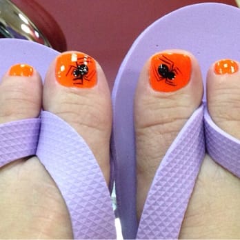 For Nails Only - Halloween toes! - Nail Salons Near Me - Scottsdale, Arizona For Nails Only - Halloween toes! - Nail Salons Near Me - Scottsdale, Arizona