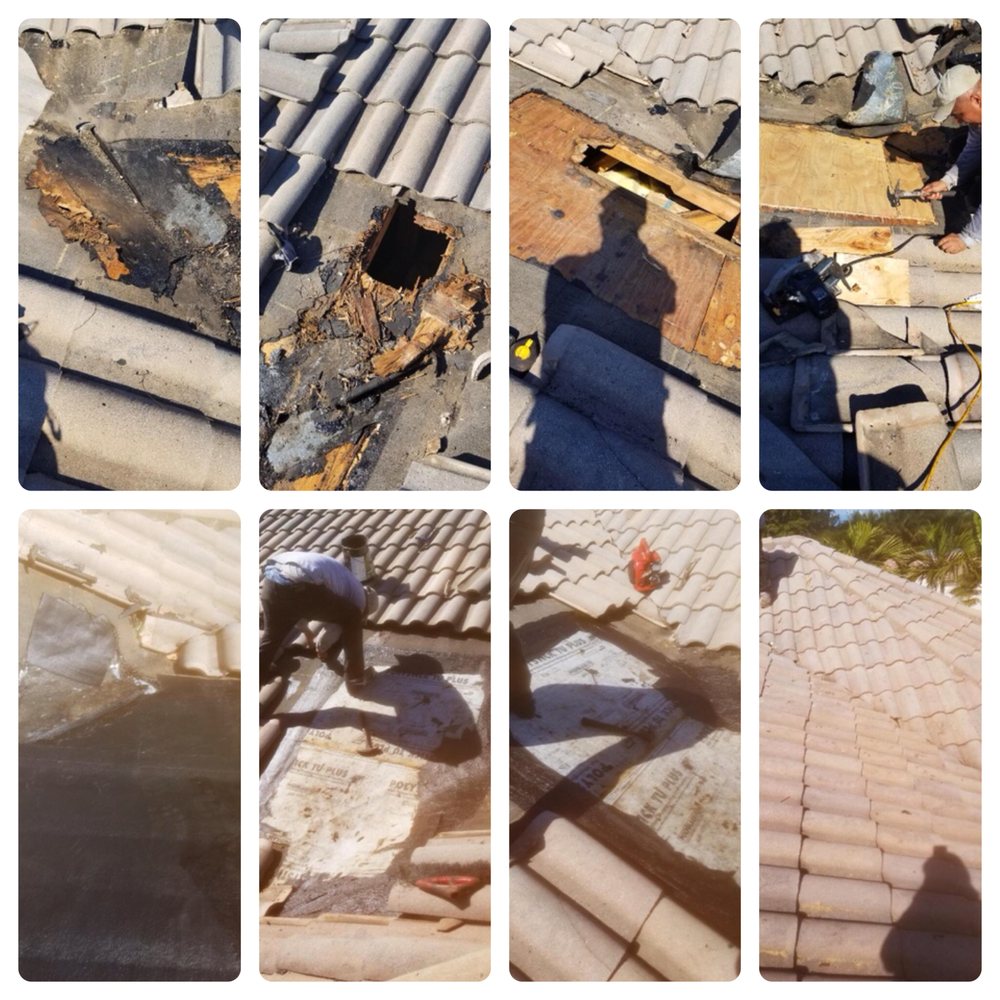 Slide of Clark Roofing