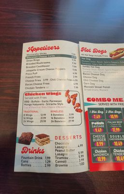 Menu photo 1 Old Chicago Red Hots Kenosha, WI Menu photo 1 Old Chicago Red Hots Kenosha, WI