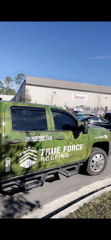 Slide of True Force Roofing