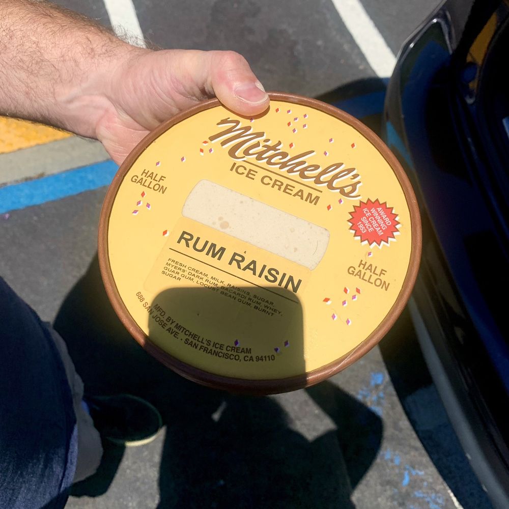 Peru Groceries - Mitchell's Rum Raisin!!! Immediately going to enjoy once we get home! - International Grocery Near Me - Novato, California