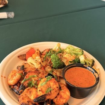 Peppers Indian Cuisine - Tandoori Prawn with butter curry sauce! - Indian Near Me - Norfolk, Virginia