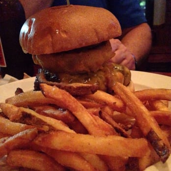 Taps Bar and Grill - Cowboy burger. - Sports Bars Near Me - Jacksonville, Florida