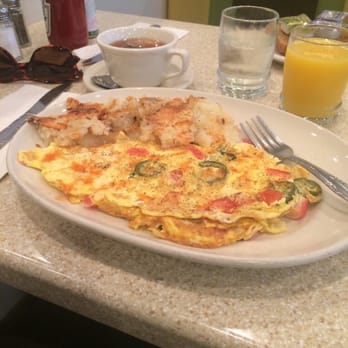 The Red Flame - Arizona omelette with jalapeño peppers and hot sauce! - American Near Me - New York, New York