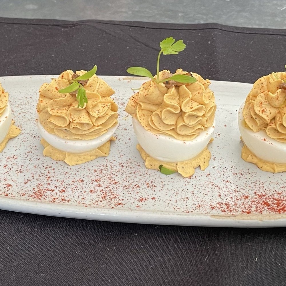 Le Chick - Truffled Deviled Eggs - Cocktail Bars Near Me - Miami, Florida Le Chick - Truffled Deviled Eggs - Cocktail Bars Near Me - Miami, Florida