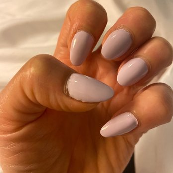 Ryna's Nails - Color on the cuticle, the shape of the nail is uneven, worst experience had. Very unfriendly and unprofessional - Nail Salons Near Me - Woodbridge, Ontario Ryna's Nails - Color on the cuticle, the shape of the nail is uneven, worst experience had. Very unfriendly and unprofessional - Nail Salons Near Me - Woodbridge, Ontario