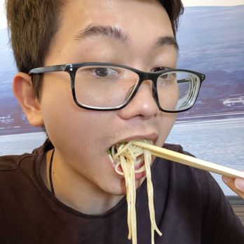Azusa Ramen&SuShi - Like...literally eating Azusa Black Ramen - Ramen Near Me - Tempe, Arizona