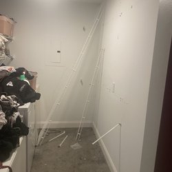 Brittany Bay Apartments and Townhomes - Towne Properties - My closet, for the past two weeks.