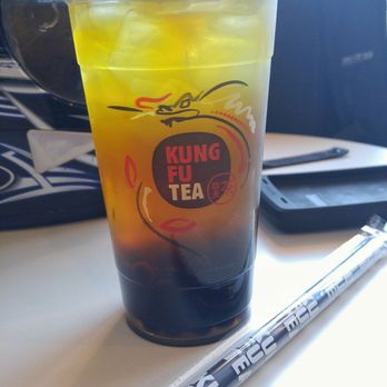 Kung Fu Tea - Honey Green Tea with boba - Bubble Tea Near Me - Fort Lee, New Jersey