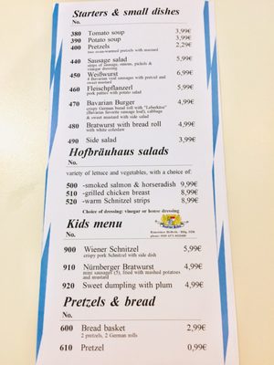 Menu photo 3 Ramsteiner Hofbräu Ramstein-Miesenbach, RP Menu photo 3 Ramsteiner Hofbräu Ramstein-Miesenbach, RP