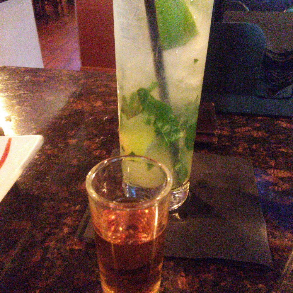 Saigon Blossoms - Thaijito with a shot of dickel rye - Vietnamese Near Me - Tucson, Arizona Saigon Blossoms - Thaijito with a shot of dickel rye - Vietnamese Near Me - Tucson, Arizona
