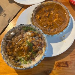 Tandoori Grill - Samosa Chaat and Paneer Tikka Masala