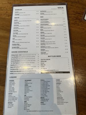 Menu photo 3 Doc B's Restaurant + Bar Fort Lauderdale, FL Menu photo 3 Doc B's Restaurant + Bar Fort Lauderdale, FL