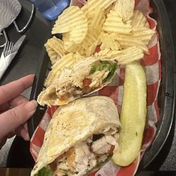 Jack's Bar and Grill - Sweet chili wrap