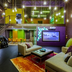 Absolute 47 - You can connect wireless to the projector screen for any presentation and pair with the SONOS soundbar for your personalized playlist!