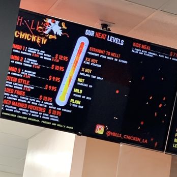 Hell’s Chicken - Menu - Chicken Shop Near Me - Los Angeles, California