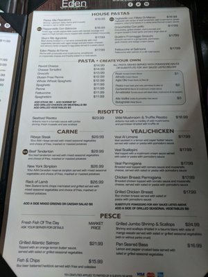 Menu photo 8 Eden Trattoria Etobicoke, ON Menu photo 8 Eden Trattoria Etobicoke, ON