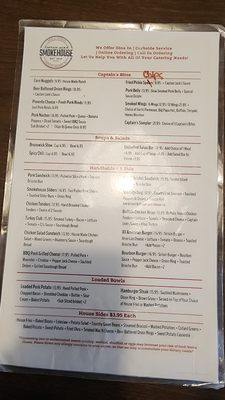 Menu photo 2 Captain Jacks Smokehouse Fernandina Beach, FL