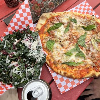 All Good Pizza - Lacinato Kale Salad and 12" Italian Sausage Pizza - Pizza Near Me - San Francisco, California All Good Pizza - Lacinato Kale Salad and 12" Italian Sausage Pizza - Pizza Near Me - San Francisco, California