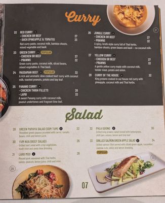 Menu photo 5 Pron Prohm Thai Restaurant North Strathfield, NSW Menu photo 5 Pron Prohm Thai Restaurant North Strathfield, NSW