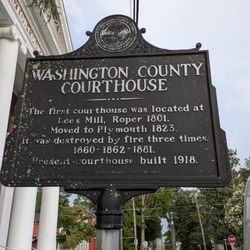 Washington County Courthouse - Washington County Courthouse, Plymouth