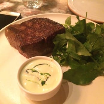 Chiltern Firehouse - Wagu beef (before slicing), wasabi-yogurt sauce. - Restaurants Near Me - London, XGL Chiltern Firehouse - Wagu beef (before slicing), wasabi-yogurt sauce. - Restaurants Near Me - London, XGL