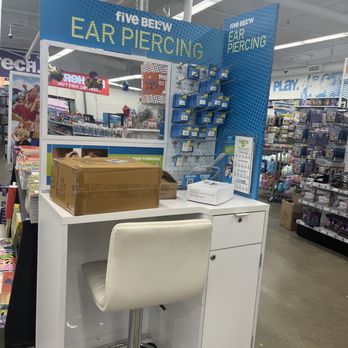 Five Below - Who knew!? Ear piercing - not all Five Belows have this! - Discount Store Near Me - La Verne, California Five Below - Who knew!? Ear piercing - not all Five Belows have this! - Discount Store Near Me - La Verne, California