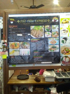 Menu photo 2 Pho Thai Express Montpelier, VT