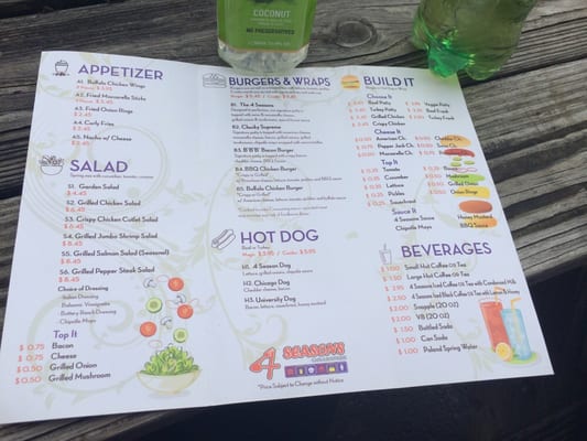 Menu photo 4 4 Seasons Cafe Newark, NJ