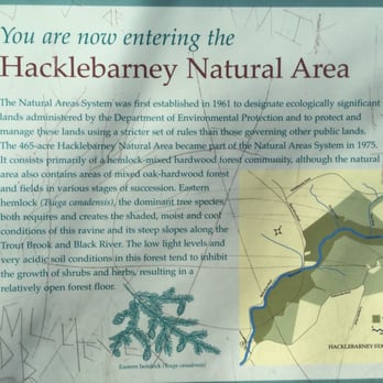 Hacklebarney State Park - Info marker - Parks Near Me - Long Valley, New Jersey Hacklebarney State Park - Info marker - Parks Near Me - Long Valley, New Jersey