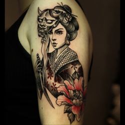 Flying Eye Tattoo Studio - Tattoo by Christian Oropeza IG @heavygoldchris