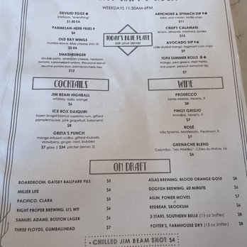 GATSBY - Menú - Cocktail Bars Near Me - Washington, DC, District of Columbia