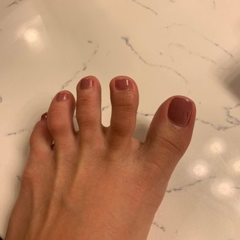 Luxury Nails Spa - Pedicure with damage polish 3 hours later - Nail Salons Near Me - San Jose, California Luxury Nails Spa - Pedicure with damage polish 3 hours later - Nail Salons Near Me - San Jose, California