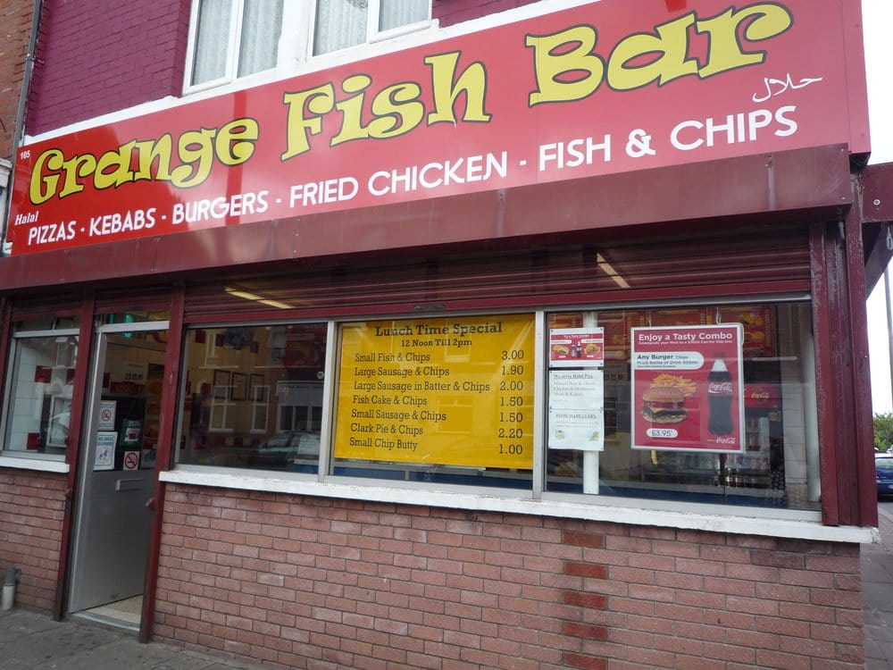 THE GRANGE FISH BAR Updated April 2024 105 Corporation Road