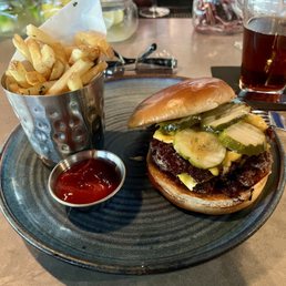 Eureka! Double Smash w/fries. Eureka! Double Smash w/fries.