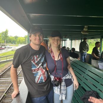 Cass Scenic Railroad - A couple we talked with on the ride. - Parks Near Me - Cass, West Virginia