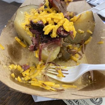 B-Daddy's BBQ - Brisket Potato - Barbeque Near Me - Helotes, Texas B-Daddy's BBQ - Brisket Potato - Barbeque Near Me - Helotes, Texas