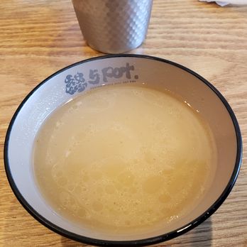 5 POT - Side of bone based broth - Hot Pot Near Me - Pasadena, California