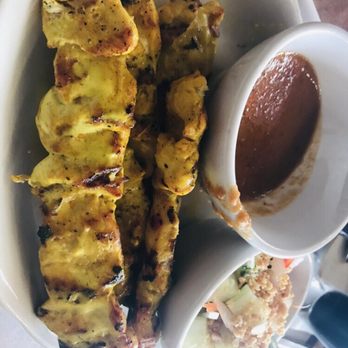Lao Laan-Xang - # 4A Grilled Chicken Satay - Thai Near Me - Madison, Wisconsin
