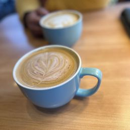 Peanut butter latte and Maple latte Peanut butter latte and Maple latte