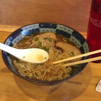 Kamisama Ramen - Kamisa Ramen Shoyu Ramen plus Fresh Garlic on the side - Japanese Near Me - Bakersfield, California