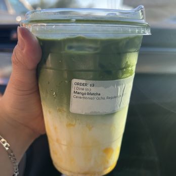 Saigon Coffee & Tea - mango matcha - Coffee & Tea Near Me - Chandler, Arizona