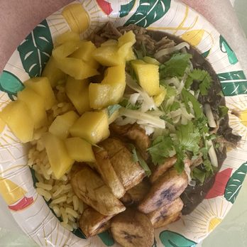 Hector's Kitchen - Colombian bowl with pork and mango - Sandwiches Near Me - Attalla, Alabama
