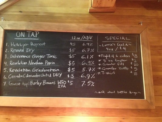 Reverend Nat's Hard Cider by null