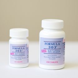 Spokane Spine and Disc - Formula 303 is an all natural herbal remedy that provides you with relaxed muscles, stress relief, and natural relief for pain.