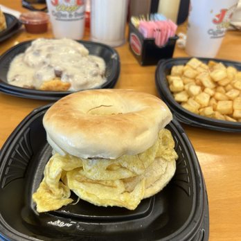Joe's Cafe - Sausage, Egg, Cheese Bagel - Donuts Near Me - Terrytown, Louisiana