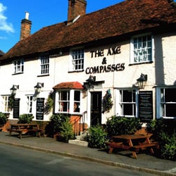 Axe & Compasses - The Axe and Compasses pub, Braughing village, Hertfordshire.