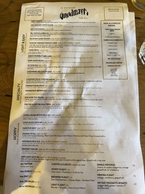 Menu photo 1 Viewpoint Brewing Del Mar, CA Menu photo 1 Viewpoint Brewing Del Mar, CA