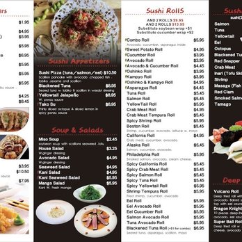 I like Sushi - Menu - Sushi Bars Near Me - Middleton, Wisconsin